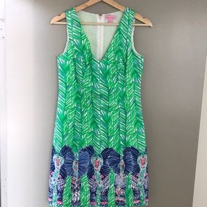 Lilly Pulitzer elephant shift dress
